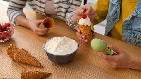 Helado vs. Máquinas de granizado