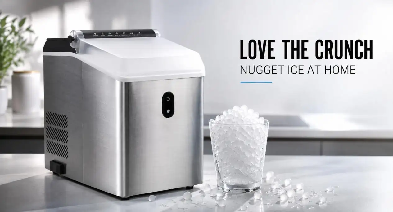 ¿Cómo funciona una máquina de hielo nugget?