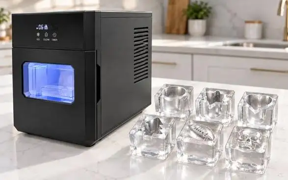 Máquina de hielo transparente personalizada